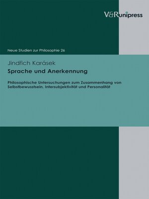 cover image of Sprache und Anerkennung